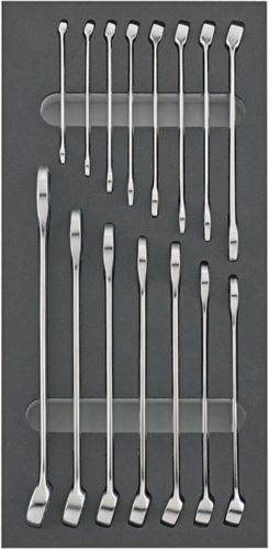 Produktbild Fortis  Werkzeugmodul 1/3 Ring Maulschlüssel 15 Teile