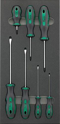 Produktbild Fortis Werkzeugmodul 1/3 Schraubendreher mit 7 Teilen