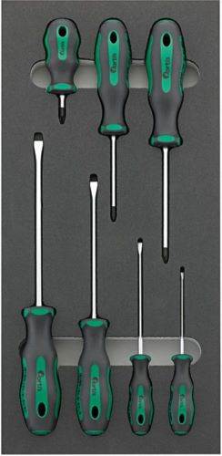 Produktbild Fortis Werkzeugmodul 7 teilig 1/3 Schraubendreher