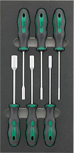 Produktbild Fortis  Werkzeugmodul 1/3 Steckschlüssel Schraubendreher 6 Teile