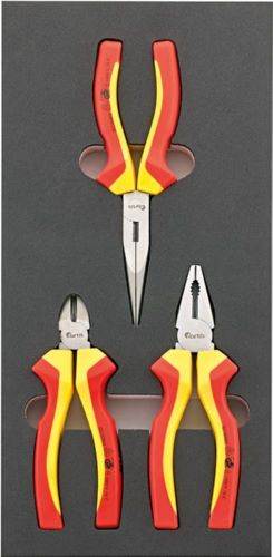 Produktbild Fortis  Werkzeugmodul 1/3 Zange VDE 3 Teile