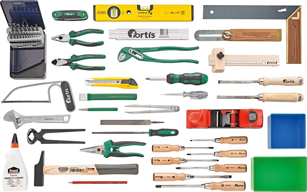 Produktbild Fortis Werkzeugsystainer für Schreiner 37 Teile bild 6