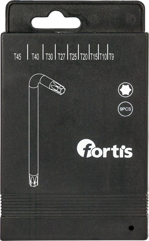 Produktbild Fortis Winkelschraubendreher TX 9-45 Box mit 9 Teilen