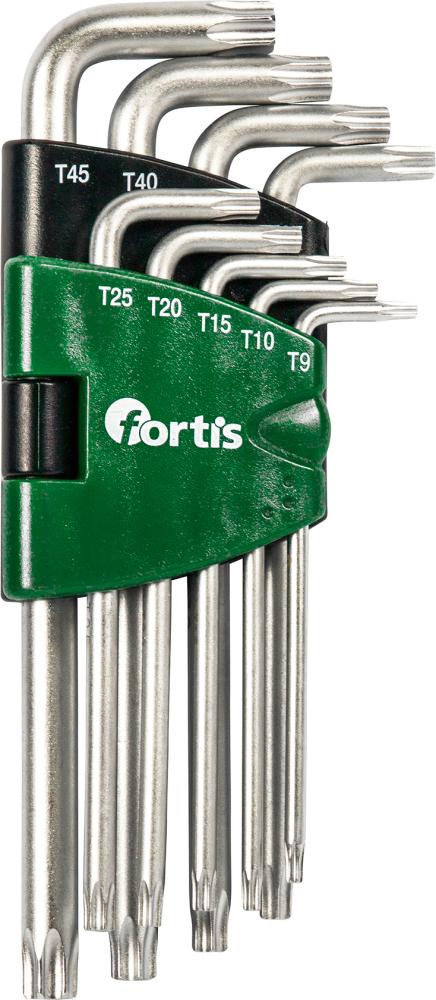 Produktbild Fortis Winkelschraubendreher T9 bis T45 Clip mit 9 Teilen