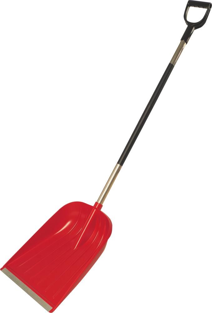 Produktbild Freund Victoria Allzweck Schaufel Kunststoff 360 x 450 mm mit Alu Stiel