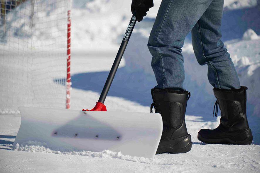 Produktbild Freund Victoria Schneeschieber SnowPusher Fieberglasstiel D-Griff Kunststoffblatt bild 2
