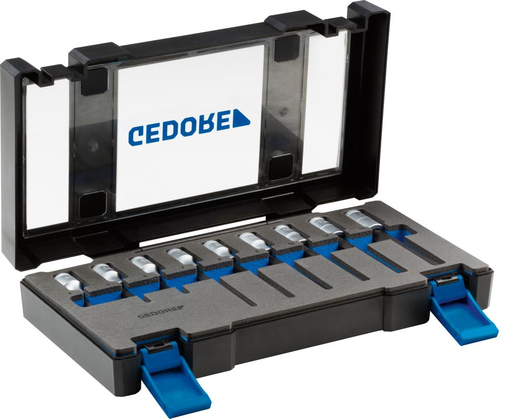 Produktbild GEDORE Schraubendreher Einsatz Garnitur 1/2 Zoll Innensechskant 9 Teile