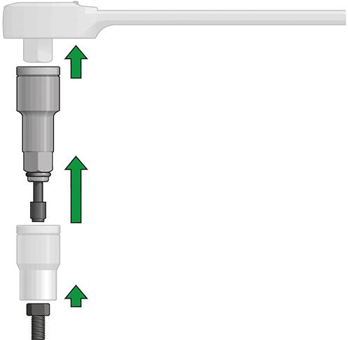 Produktbild GEDORE Verlängerung mit Haltemagnet 3/8 Zoll 65 mm bild 2