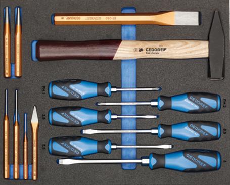 Produktbild GEDORE Werkzeugsortiment 190 teilig bild 3