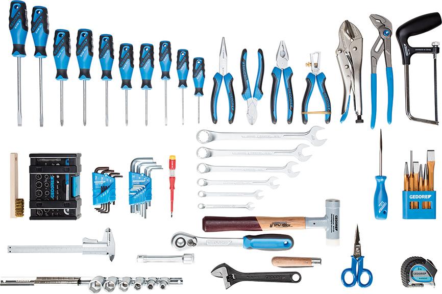 Produktbild GEDORE Werkzeugsortiment 100t teilig mit Koffer bild 4