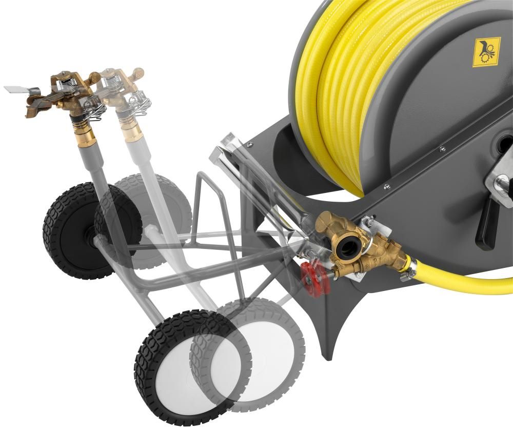 Produktbild Geka Automatischer Regnerwagen RW40 mit 40 meter 5/8 Zoll Schlauch Regner V80 bild 4
