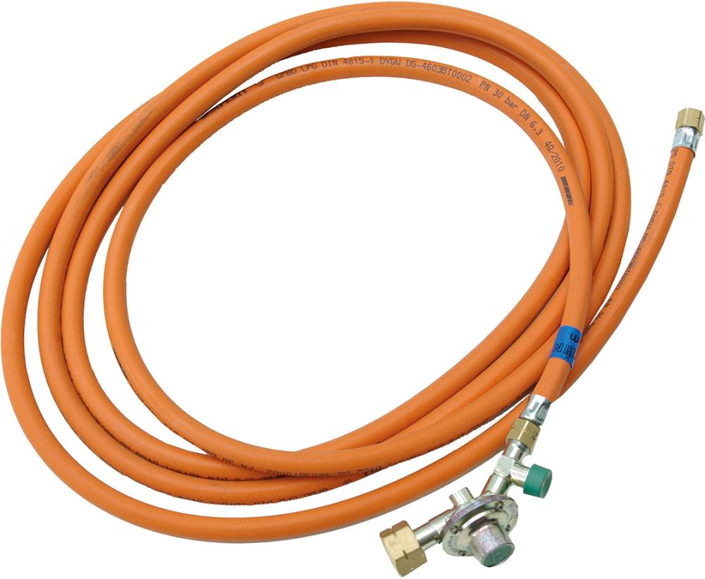 Produktbild Grün Hochdruckschlauch 5 m mit Regler und SBS