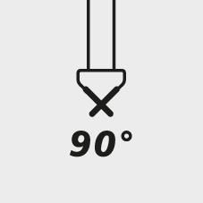 Produktbild GÜHRING Kegelsenker SpyroTec HSCO Form C 90 Grad 3 Flächenschaft 20,5 mm bild 5