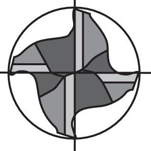 Produktbild Gühring Ratiofräser lang DIN6527 VHM FIRE Z4 Schaft HB 16mm bild 11