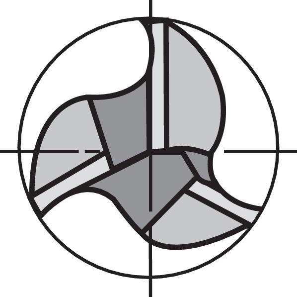 Produktbild Gühring Schaftfräser DIN6527 VHM VHM Typ WR Schaft HB Z4 Innenkühlung 20,0mm bild 13