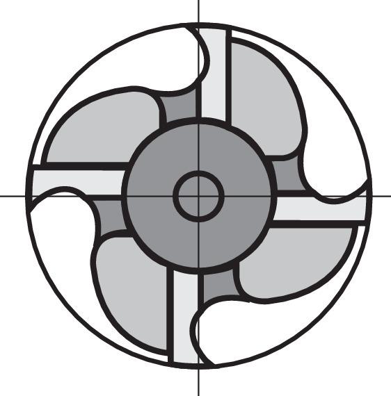 Produktbild Gühring Schruppfräser kurz DIN844HSSE-PM FIRE Typ NRf 32mm bild 2