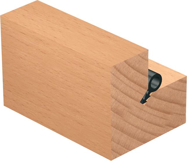 Produktbild Guhdo HW Dichtungs Nutfräser Z2 Durchmesser 3 mm Nutzlänge 10 mm bild 2