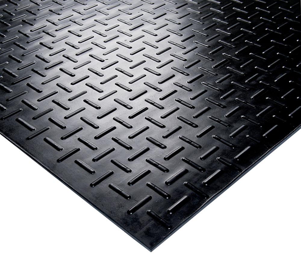 Produktbild Stallmatte SBR Gummi schwarz 17 mm 1220 x 1830 mm