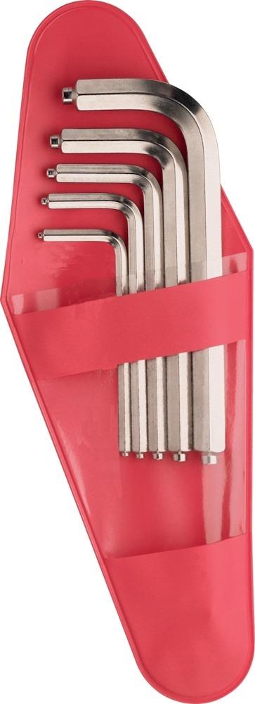 Produktbild Hafu Winkelschraubendreher Satz mit Zapfen 3 bis 8 mm 5 Teile