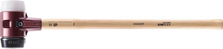 Produktbild Halder Vorschlag Schonhammer SIMPLEX 100 mm Gummi Superplastik bild 2