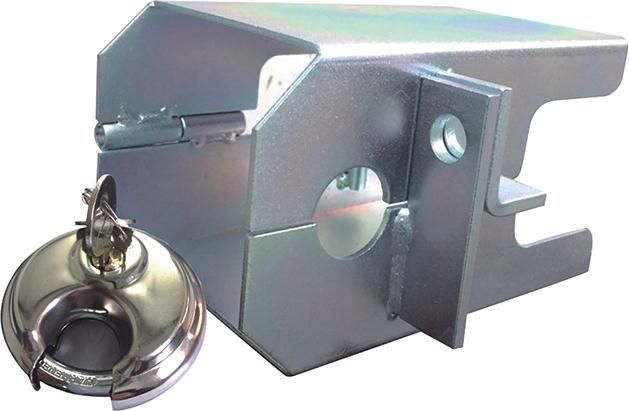 Produktbild HP Anhängerkastensicherung Diebstahlsicherung klappbar mit Schloss