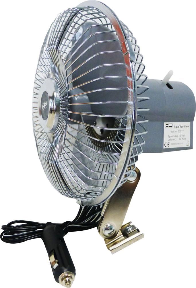 Produktbild HP Auto Ventilator 12 Volt 12 Watt mit Zigarettenanzünderstecker