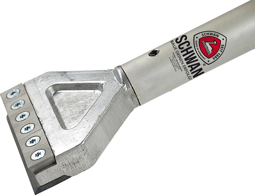 Produktbild HM Betonschaber 1300 mm mit 6 Wendeplatten bild 2