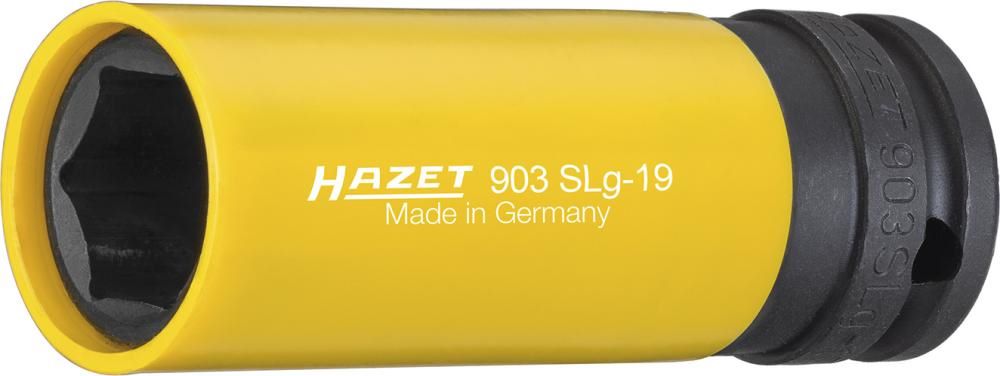 Produktbild Hazet Kraft Steckschlüsseleinsatz mit Kunststoff Hülse 1/2 Zoll 19 x 85 mm