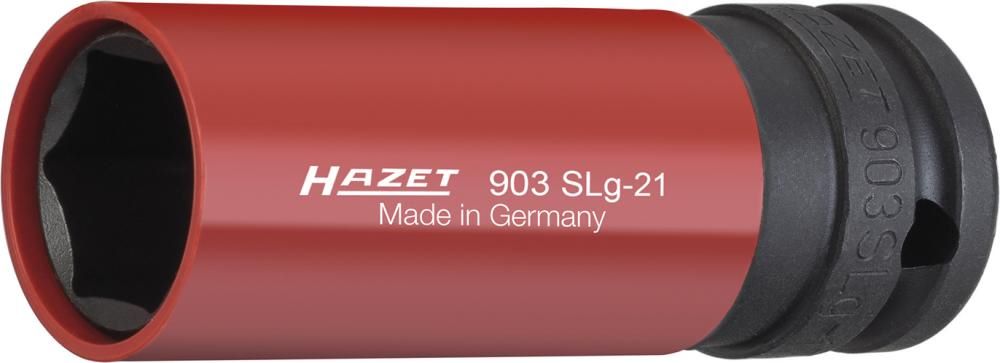 Produktbild Hazet Kraft Steckschlüsseleinsatz mit Kunststoff Hülse 1/2 Zoll 21 x 85 mm