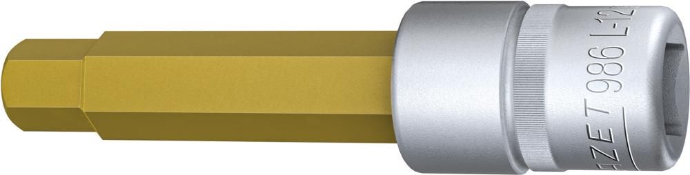 Produktbild Hazet Schraubendrehereinsatz 1/2 Zoll Innensechskant 12 x 100 mm