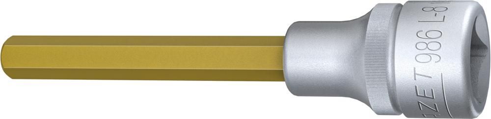 Produktbild Hazet Schraubendrehereinsatz 1/2 Zoll Innensechskant 8 x 100 mm