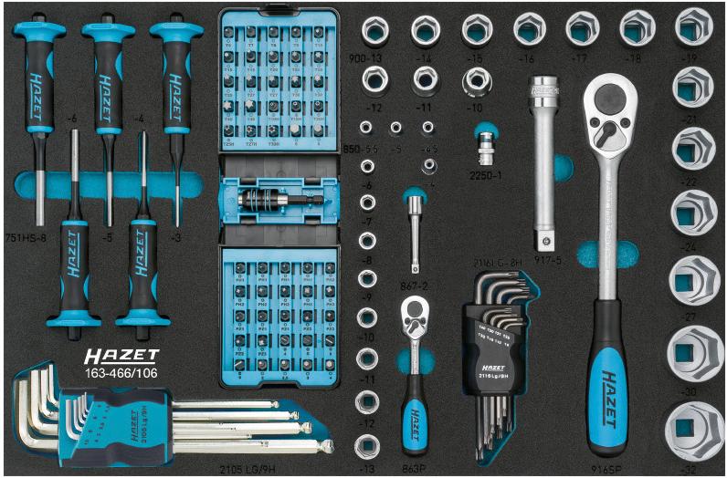 Produktbild Hazet Werkstattwagen 178N-7/147 147 teilig bild 3