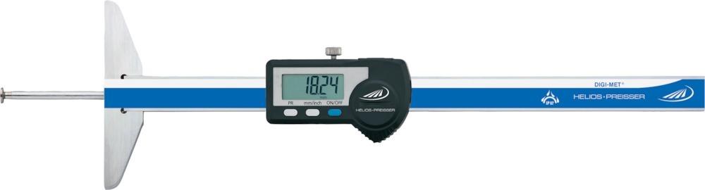 Produktbild Helios Preisser Digitaler Tiefenmessschieber mit Teller IP67