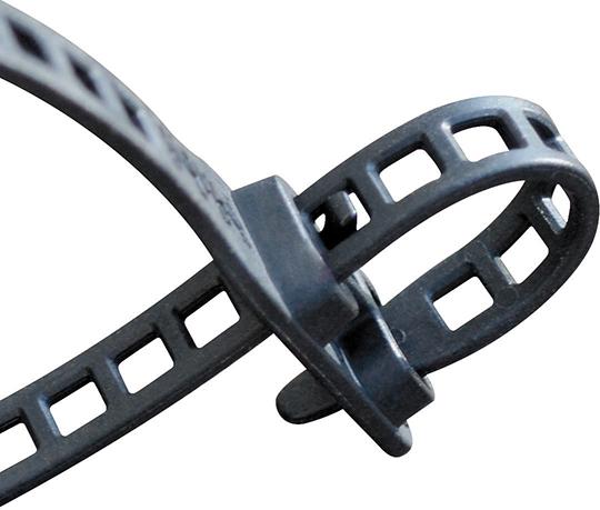 Produktbild Hellermann Tyton Kabelbinder lösbar 340 x 11 mm Pack mit 6 Stück bild 2