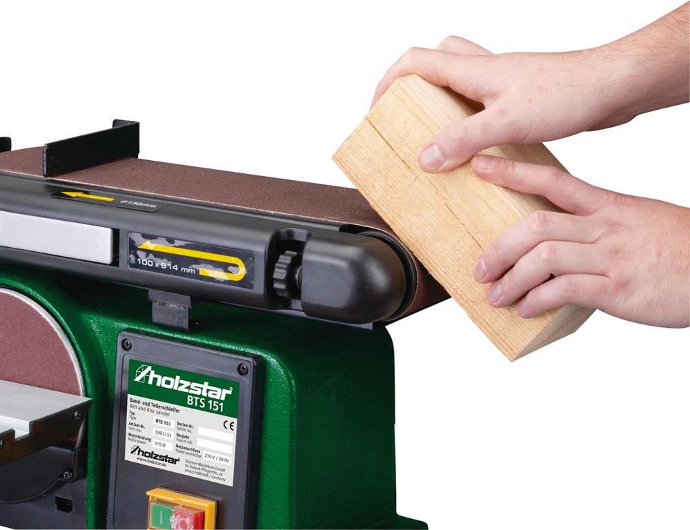 Produktbild Holzstar Band- und Tellerschleifer BTS 151 bild 10