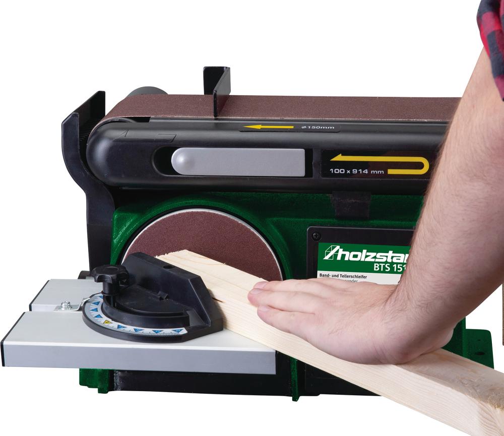 Produktbild Holzstar Band- und Tellerschleifer BTS 151 bild 8