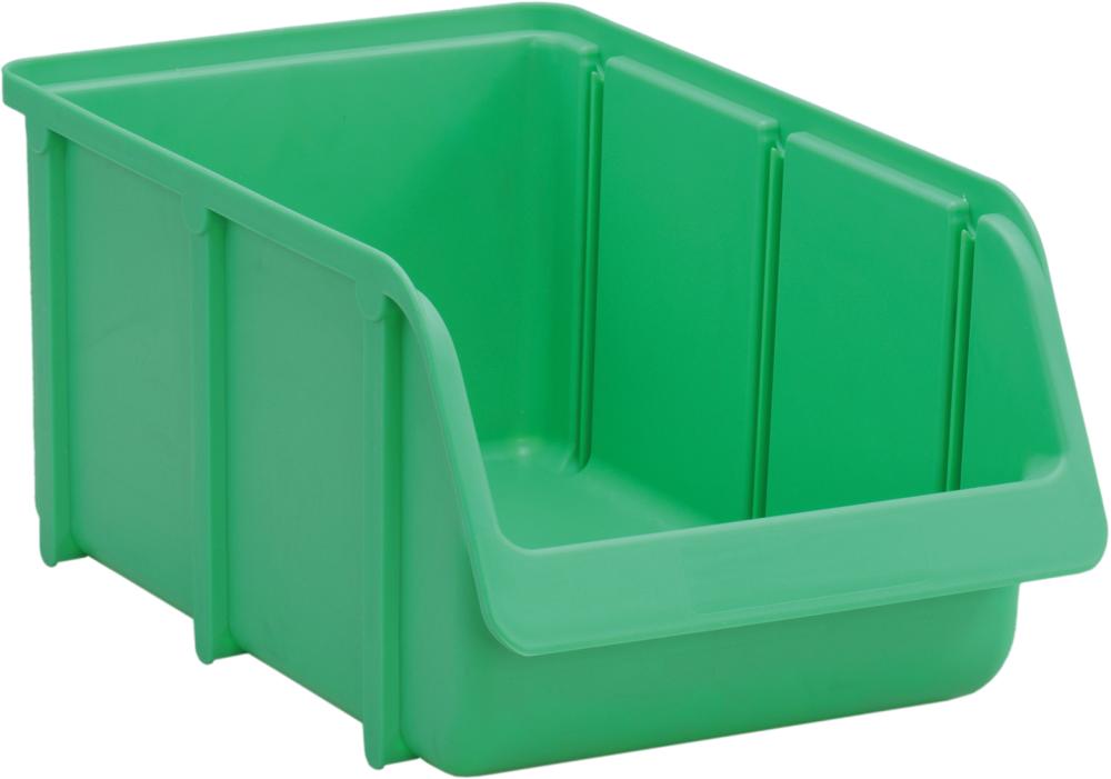 Produktbild Hünersdorff Sichtbox Polypropylen Gr.4 grün 207 x 155 x 332 mm