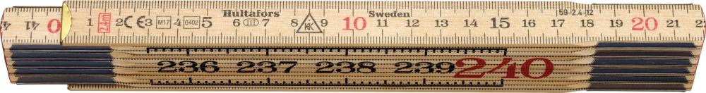 Produktbild Hultafors Gliedermassstab Holz Nr. 59-2-10 Schwedenmeter
