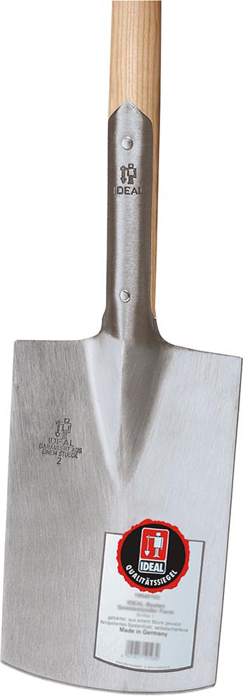 Produktbild Idealspaten Bauspaten Größe 2 mit D-Stiel und Trittschutz
