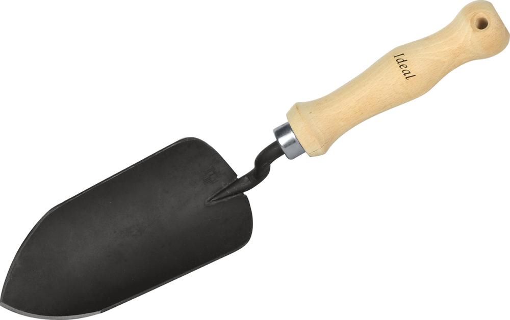 Produktbild Idealspaten Blumenkelle breit Buchenstiel 15,5 cm