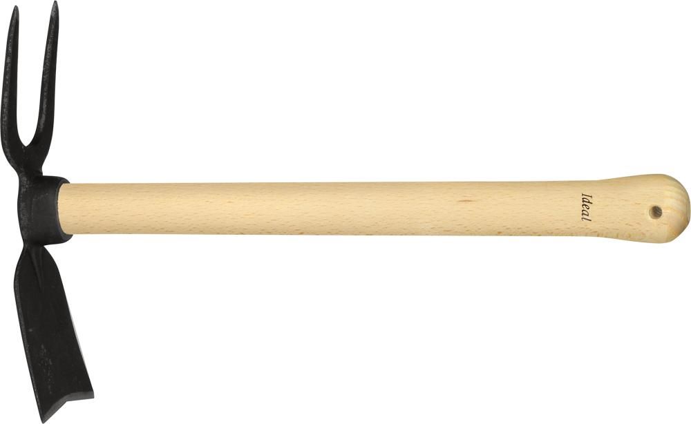 Produktbild Idealspaten Doppelhäckchen Buchenstiel 40 cm