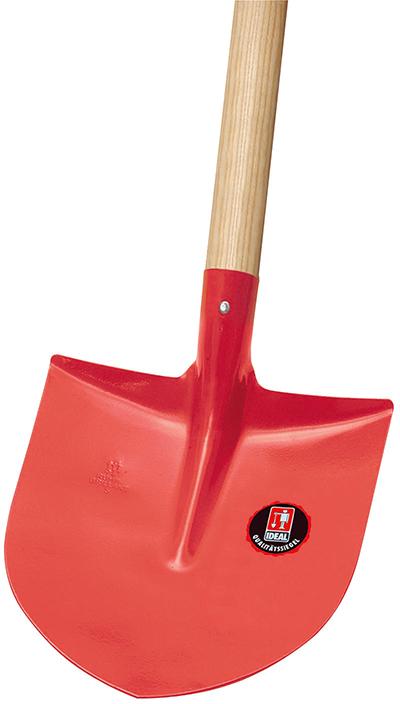 Produktbild Idealspaten Frankfurter Schaufel Ruhr-Brillant Größe 5 mit Aufbug Eschestiel