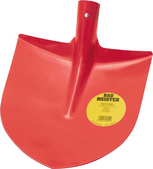 Produktbild Idealspaten Frankfurter Schaufel Baumeister Größe 5 mit Aufbug