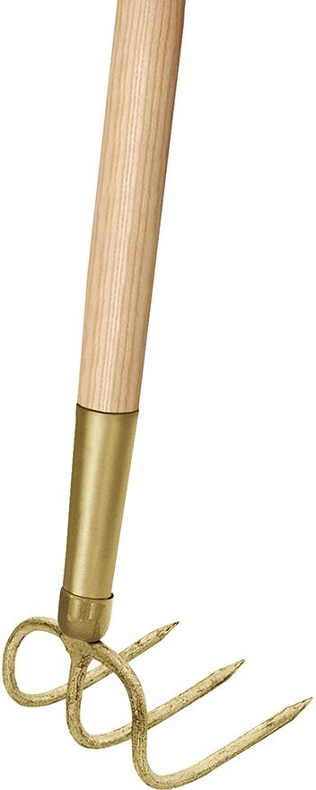 Produktbild Idealspaten Gartenhäckchen 3 Zinken mit Stiel 135 cm