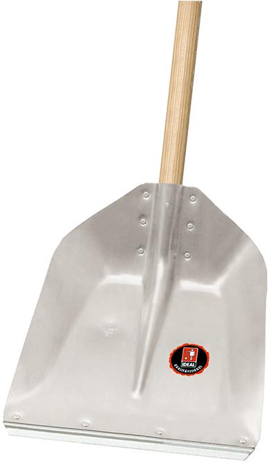 Produktbild Idealspaten Hallenser Randschaufel Alu mit Schutzkante Größe 7 mit Stiel