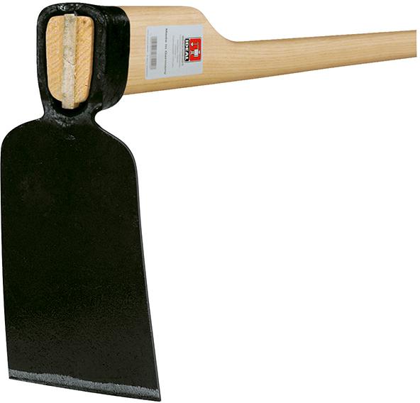 Produktbild Idealspaten Rheinische Hacke Größe 175x75x110 Esche-Stiel 1350 mm