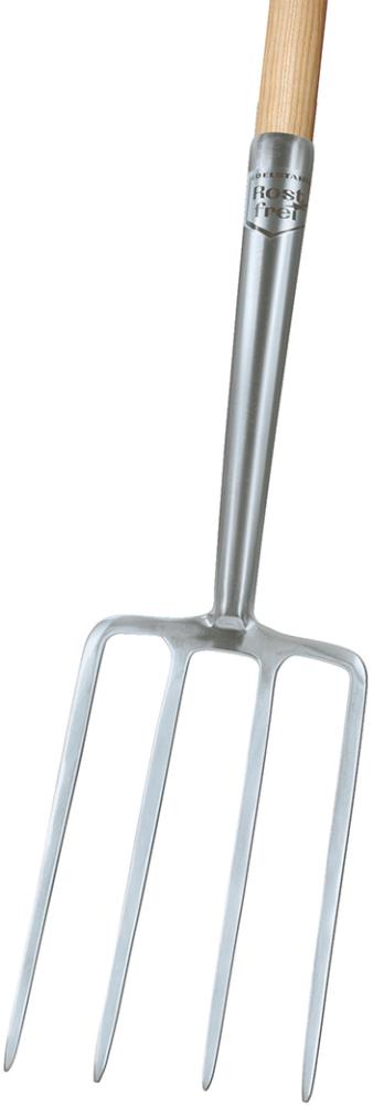Produktbild Idealspaten Spatengabel Edelstahl 4 Zinken mit T-Stiel 85 cm