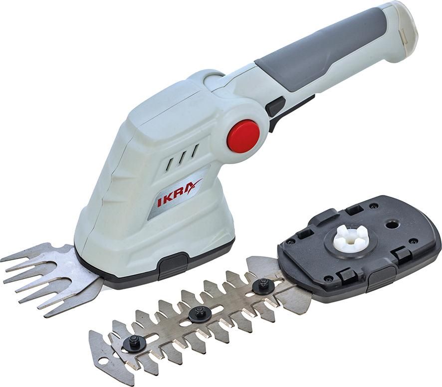 Produktbild Ikra Akku-Gras- und Strauschere mit USVB IGBS 3.6 USB Schnittlänge 115 mm