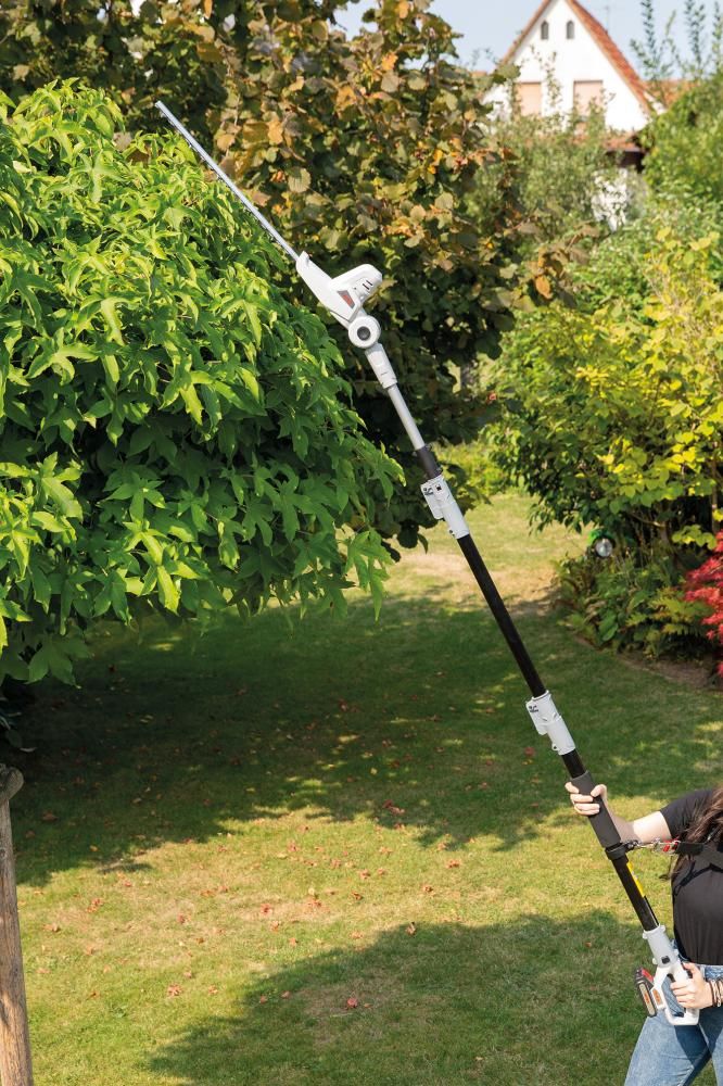 Produktbild Ikra Akku Teleskopheckenschere ICPH 2040 Akku 20V/2,0 Ah bild 3