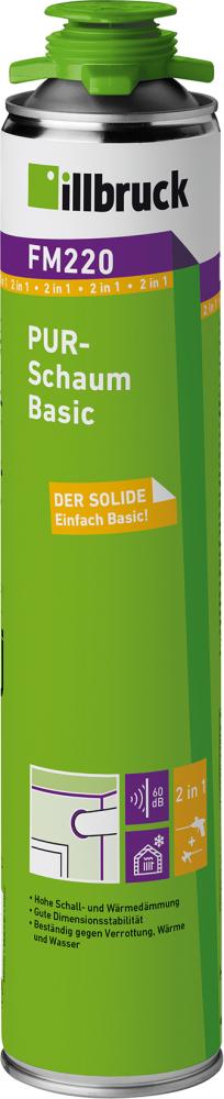 Produktbild Illbruck Polyurethan Schaum FM220 PUR Dose mit 750 ml